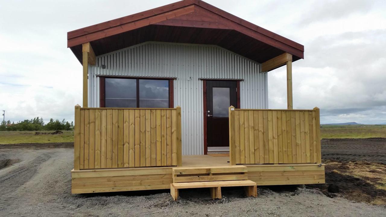 Hekla Cabin 3 Volcano And Glacier View Hella Ngoại thất bức ảnh