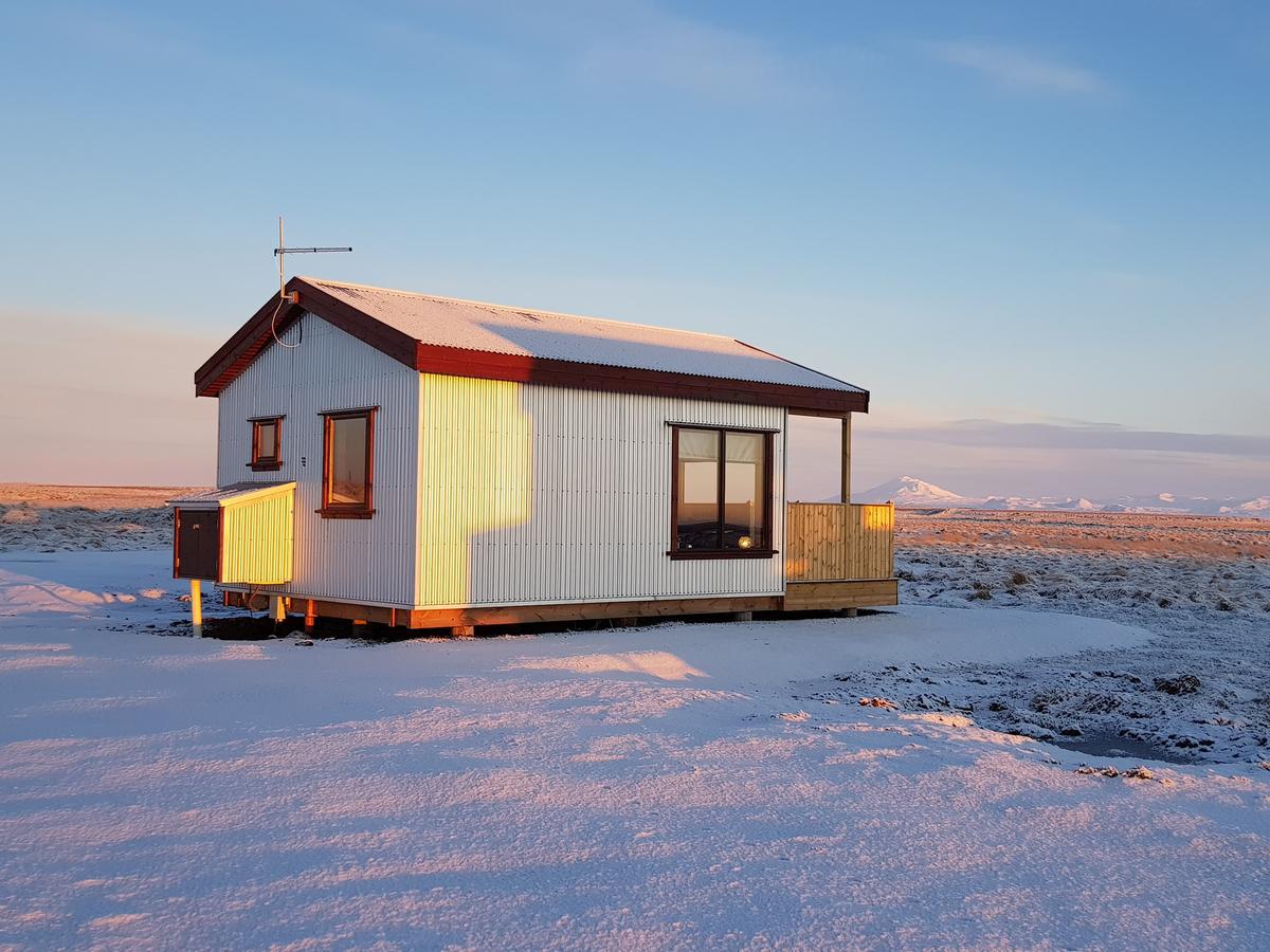 Hekla Cabin 3 Volcano And Glacier View Hella Ngoại thất bức ảnh