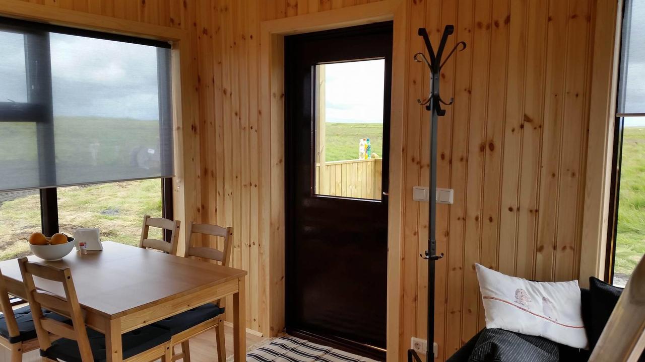 Hekla Cabin 3 Volcano And Glacier View Hella Ngoại thất bức ảnh