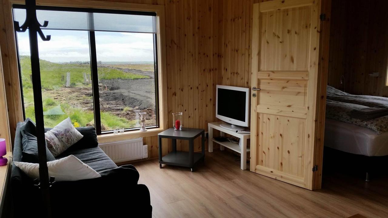 Hekla Cabin 3 Volcano And Glacier View Hella Ngoại thất bức ảnh