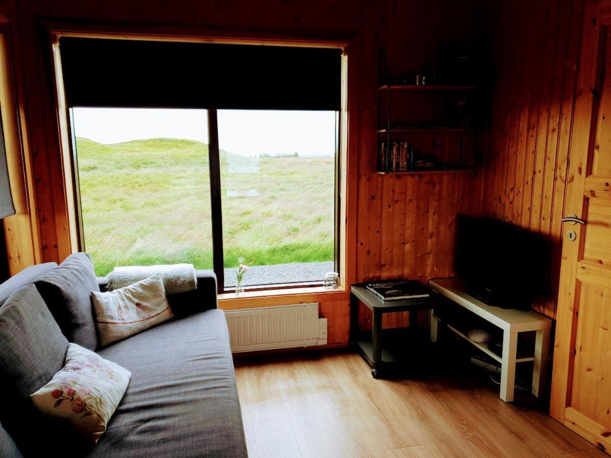 Hekla Cabin 3 Volcano And Glacier View Hella Ngoại thất bức ảnh
